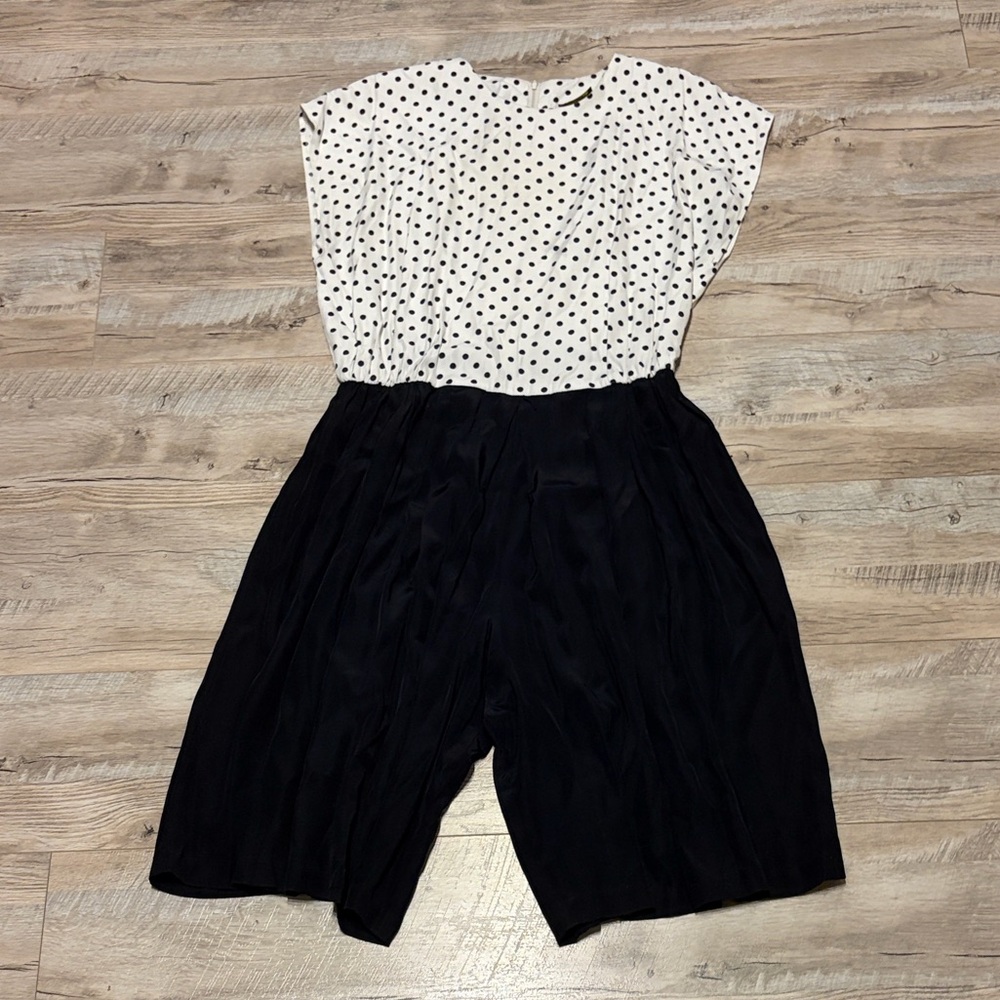 Vintage Polka Dot Romper